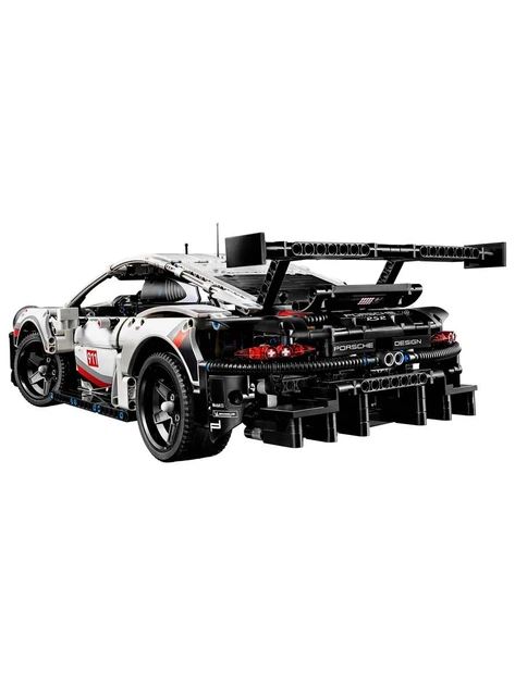 Конструктор машинка техник Porsche 911 gt3 RSR technic машинки спорткар для детей и взрослых для мальчика и девочки 1630 деталей масштаб 1:10 игрушка большой размер 3д наборы машина развивающий - изображение 10
