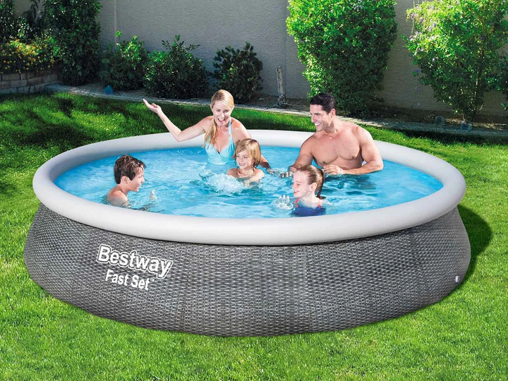 Basen Bestway Fast Set 396 x 84 cm 9 w 1 57376 (6942138968293) - obraz 4