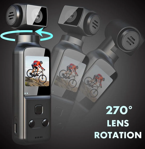Камера міні 4K Action Camera WiFI KA1, Екшн камера - изображение 4