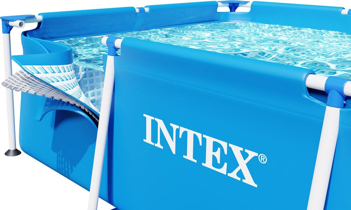 Basen stelażowy Intex 28270 220 x 150 x 60 cm Blue (0078257282708) - obraz 2