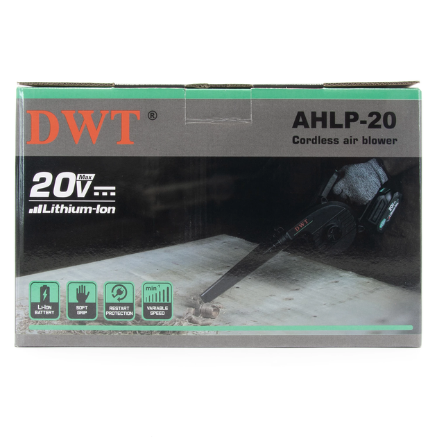 Аккумуляторная воздуходувка DWT AHLP-20 - Фото 7 Аккумуляторная воздуходувка DWT AHLP-20 - изображение 7