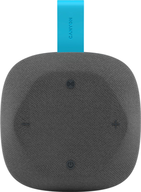 Głośnik przenośny Canyon Hexagon 10 Grey-Blue (CNE-CBTSP10GB) - obraz 1