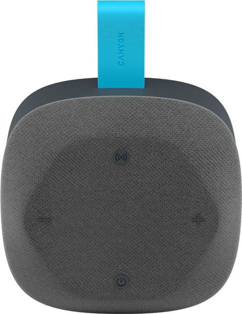 Głośnik przenośny Canyon Hexagon 10 Grey-Blue (CNE-CBTSP10GB) - obraz 2