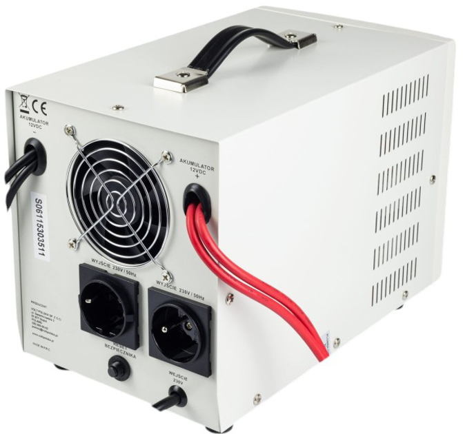 UPS Volt Polska SINUS PRO 1500 E 12/230V 1000/1500 (3SP091512E) - obraz 5