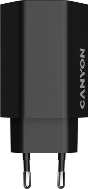 Мережевий зарядний пристрій Canyon Hexagon 65 Black (CND-CHAHEX65B) - зображення 2