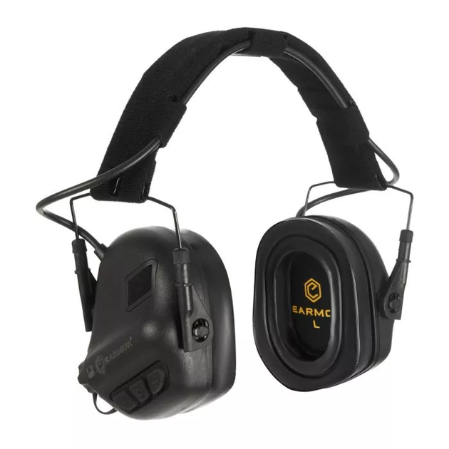 Активні захисні навушники Earmor M31 PLUS (BK) NRR 22 дБ, IPX5, 2 х AAA, 1 мс, Black (M31PLUS-BK) - Фото 2 Активні захисні навушники Earmor M31 PLUS (BK) NRR 22 дБ, IPX5, 2 х AAA, 1 мс, Black (M31PLUS-BK) - зображення 2