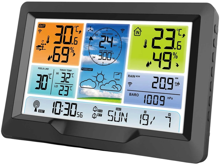 Метеостанція Berdsen BD-905 Графітова - зображення 2