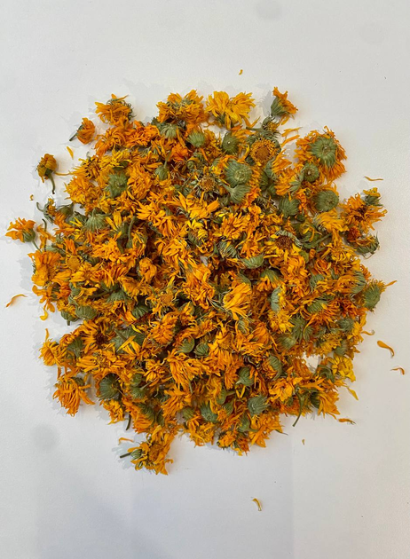 Натуральні трави та квіти Carpathian botanica квіти календулі 1 кг (10101) - зображення 1