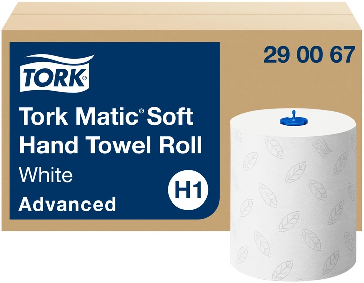 Ręczniki papierowe Tork Matic Advanced dwuwarstwowe 150 m białe 6 rolek (290067) (7322540138719) - obraz 7