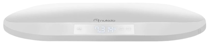 Waga dla niemowląt Ricokids Nukido NK-950 Biała (5903890623401) - obraz 1