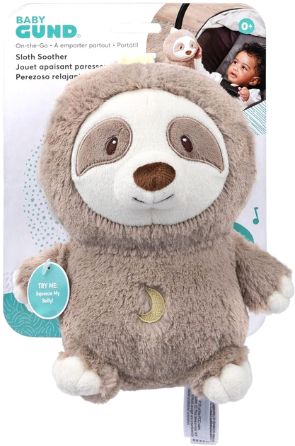 Maskotka Spin Master Gund P.Lushes Sloth Soother pluszowa 15 cm 6066057 (778988445556) - obraz 1