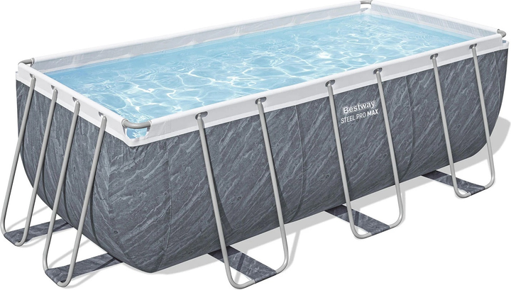 Basen stelażowy Bestway Steel Pro Max 412 x 201 x 122 cm 17 w 1 56722 (5902854518371) - obraz 2