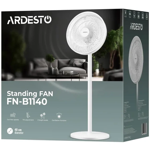 Вентилятор Ardesto FN-B1140 - Фото 7 Вентилятор Ardesto FN-B1140 - изображение 7