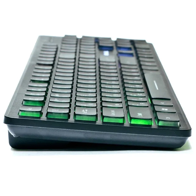 Клавіатура REAL-EL Comfort 7070 Ukr Black (EL123100018) - зображення 4