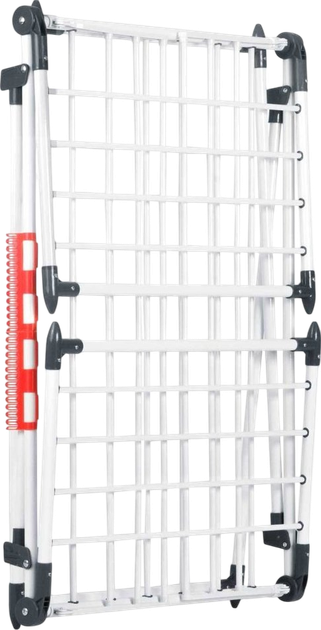 Suszarka na pranie Massido Lina stojąca rozkładana biała 22 mb (5903890610982) - obraz 6