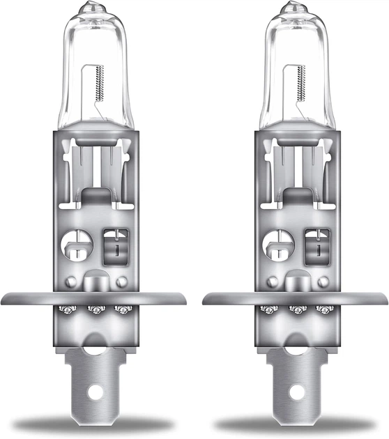 Комплект галогенових ламп OSRAM H1 64150NBS-2HB Night Breaker Silver +100% 55W 12V P14.5S (2 шт) - изображение 2