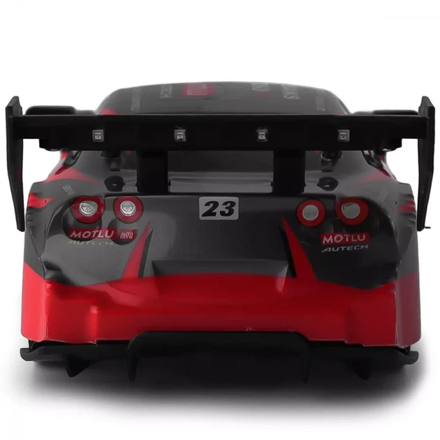 Машинка для дрифта на радиоуправлении Nissan GT-R (R35) - черный с красным - Фото 4 Машинка для дрифта на радиоуправлении Nissan GT-R (R35) - черный с красным - изображение 4
