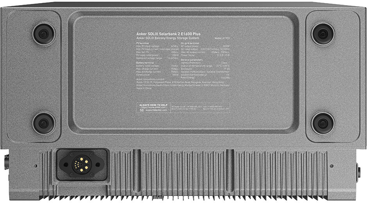 Stacja ładująca Anker SOLIX Solarbank 2 E1600 Plus / 800 W / 1600 W⋅h / LiFePO4 (A17C33Z1) - obraz 6