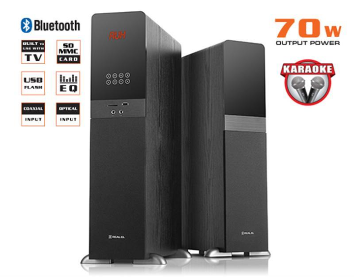 Акустическая система REAL-EL S-2030 Black - изображение 2
