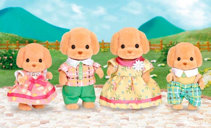 Zestaw Sylvanian Families Rodzina pudli karłowatych (SLV5259) - obraz 2