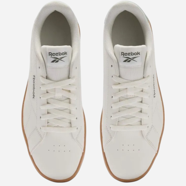 Sneakersy młodzieżowe chłopięce Reebok Court Clean 100208918 38.5 (6.5US) Mleczne (1200161388248) - obraz 4