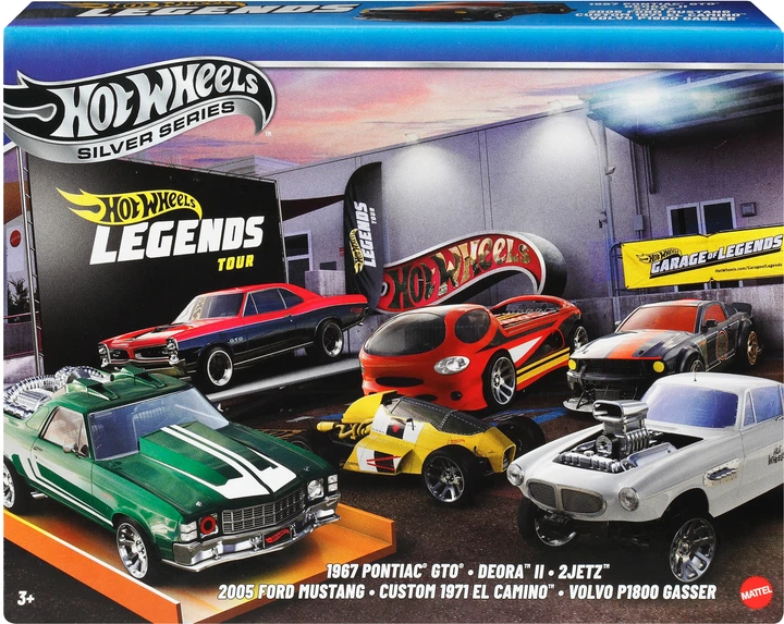 Набор машинок Hot Wheels Legends (JBY78) (194735266920) – игрушки