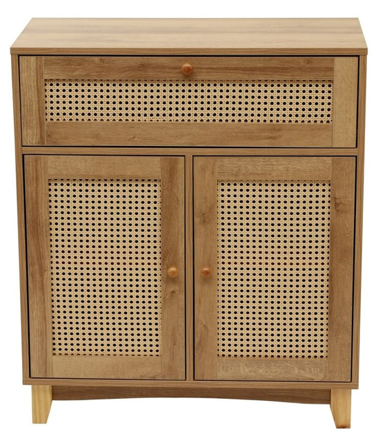 Комод HOMLA NOTTO з ротангом 74 x 35 x 86 см (5904183849676) - зображення 3
