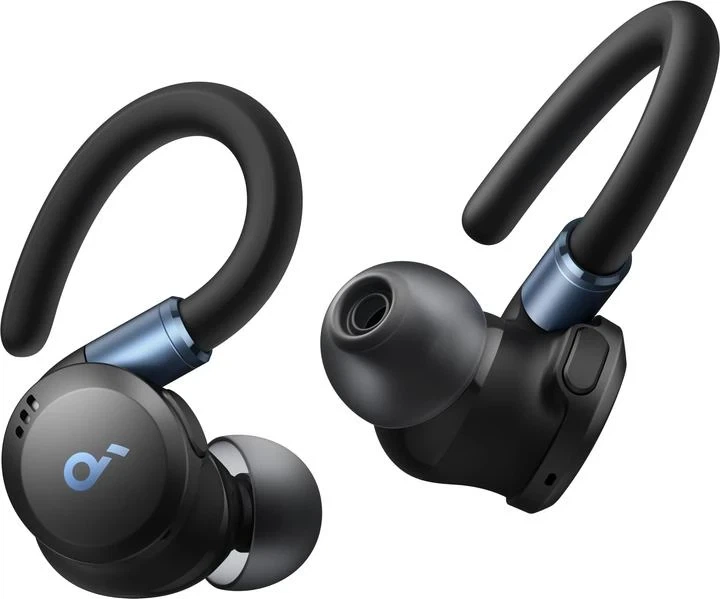 Бездротові навушники Anker Soundcore Sport X20, Black, Bluetooth 5.3, IP68, 48H, ANC, BassUp, Multipoint, SweatGuard - зображення 2