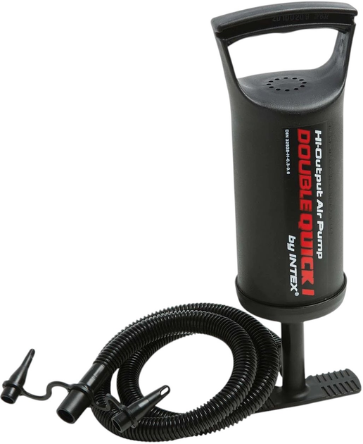 Materac dmuchany Intex 191 x 137 x 25 cm z pompką tłokową 64758 (5903890602246) - obraz 4