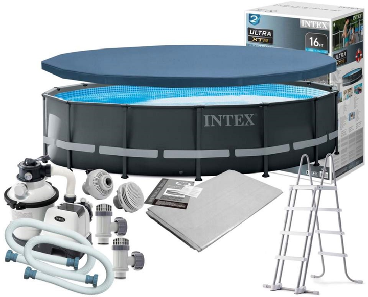 Басейн каркасний Intex ULTRA XTR 488 х 122 см (6941057413761) - зображення 5