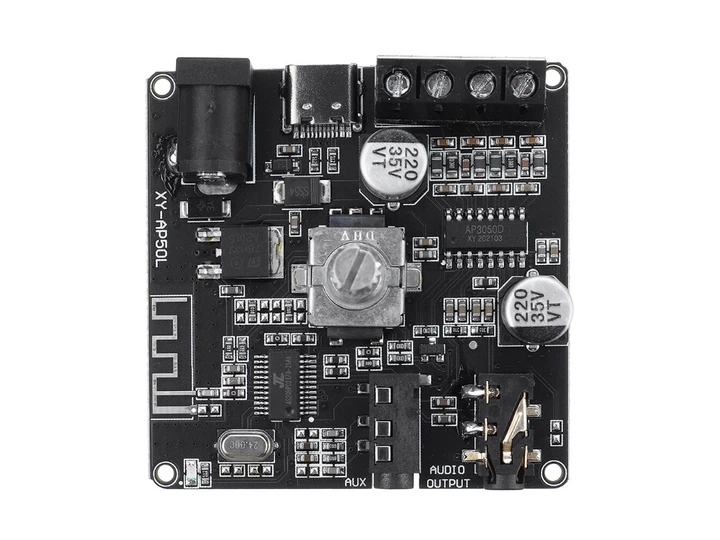 Аудио усилитель BauTech AP50L с Bluetooth 50 Вт х 2 jack 3.5 мм AUX USB-C - изображение 4