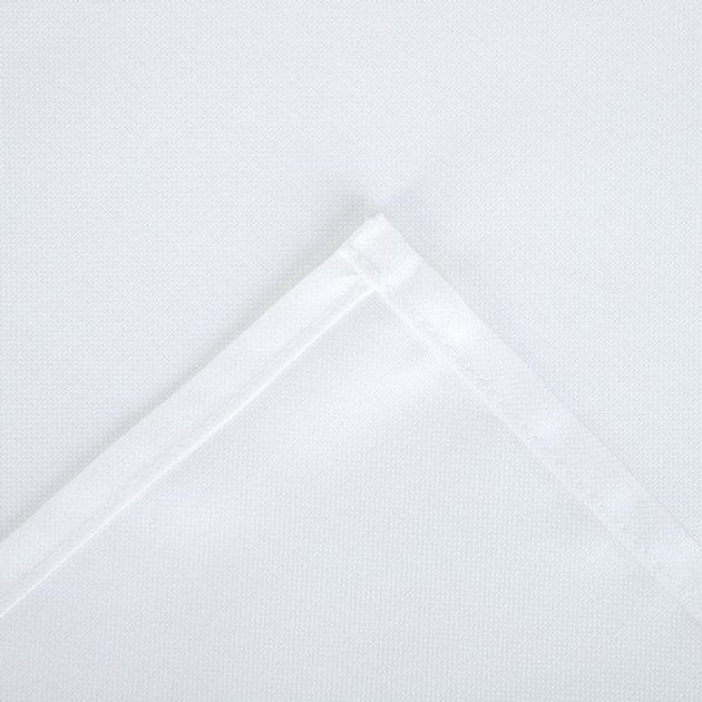 Obrus Homla Lois gładki plamoodporny Biały 150 x 220 cm (5902869947234) - obraz 3