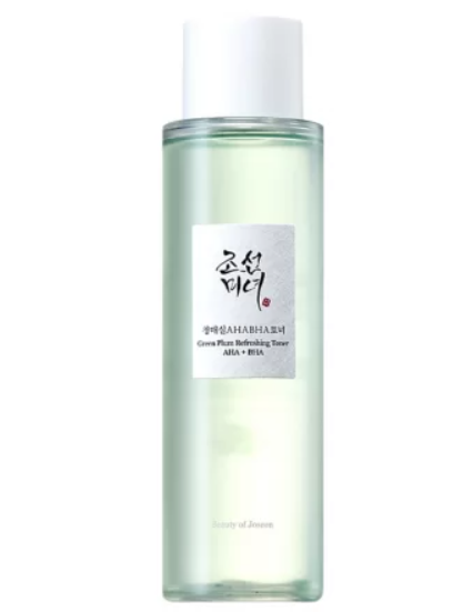 Тонер с кислотами Beauty of Joseon Green Plum Refreshing Toner AHA + BHA150 мл - Фото 1 Тонер с кислотами Beauty of Joseon Green Plum Refreshing Toner AHA + BHA150 мл - изображение 1