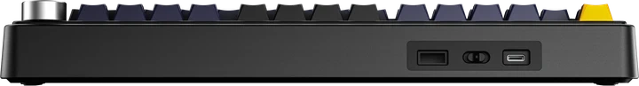 Клавиатура беспроводная Aula F75 Gasket Greywood V3 Switch Hot-Swap PBT 2.4G Wireless BT Black (6948391208626) - изображение 5