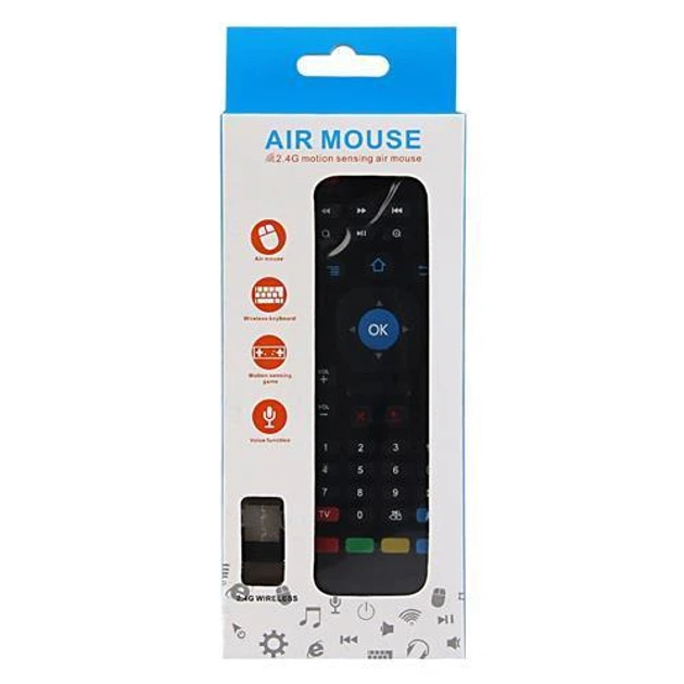 Беспроводная клавиатура мини пульт (аэро-мышь) для Smart TV, AIR Mouse MX3 - Фото 5 Беспроводная клавиатура мини пульт (аэро-мышь) для Smart TV, AIR Mouse MX3 - изображение 5
