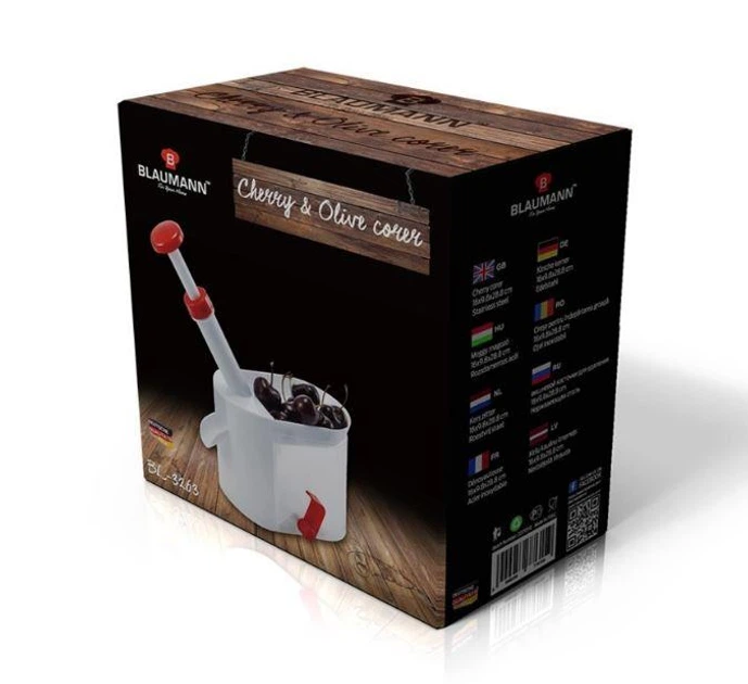 Машинка для удаления косточек Helfer Hoff Cherry and olive corer, для вишен и оливок - Фото 4 Машинка для удаления косточек Helfer Hoff Cherry and olive corer, для вишен и оливок - изображение 4