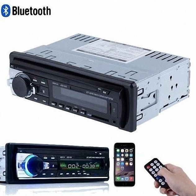 Автомагнитола мощная с чистым звуком Pioneer JSD-520BT С USB И BLUETOOTH - изображение 2