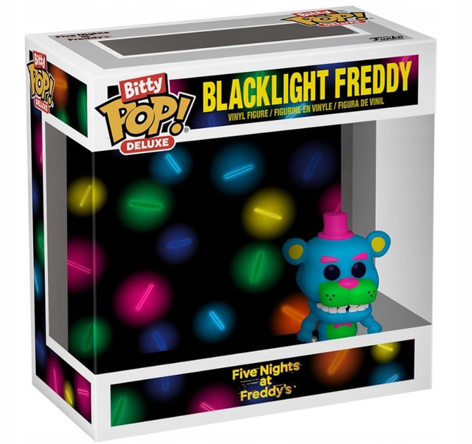 Фігурка Funko Bitty POP! Deluxe Five Night's at Freddy's Blacklight Freddy (0889698848725) - зображення 1
