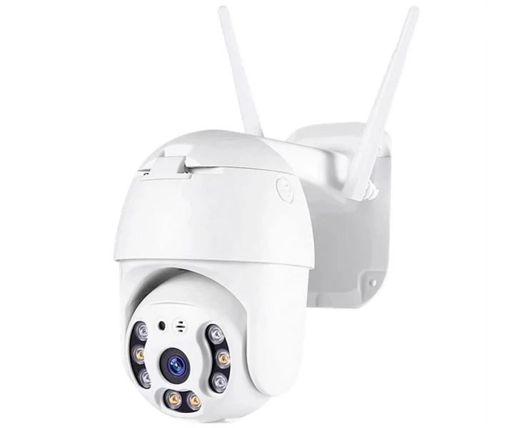 Камера видеонаблюдения уличная PTZ WiFi Outdoor Camera ICSEE 5MP Белый - изображение 5