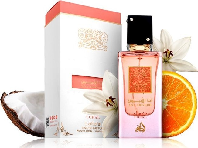 Парфюмированная вода унисекс Lattafa Ana Abiyedh Coral 60 мл