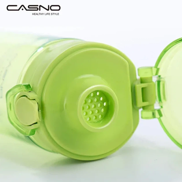 Пляшка для води CASNO 650 мл KXN-1157 Зелена - зображення 7