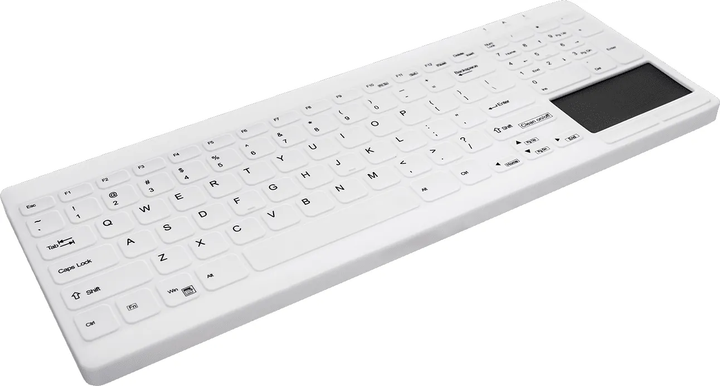 Klawiatura przewodowa Cherry AK-C7412 Medical Keyboard USB White (7061119200609) - obraz 2