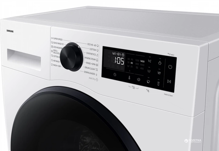 Прально-сушильна машина Samsung WD90DG5G34BELE - зображення 8