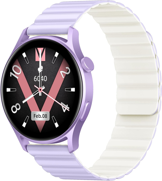 Смарт-годинник Kieslect Lady Calling Watch Lora 2 Purple (YFT2050EU) - зображення 1