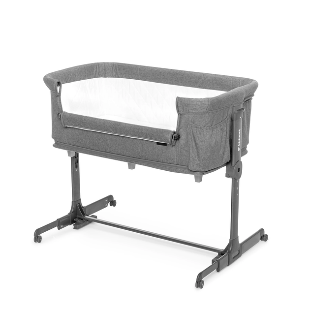 Дорожнє ліжечко Kidnort Snäckskal сіре (DD-100137) (5902983625599) - зображення 3