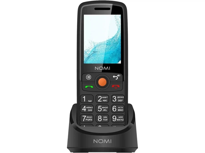 Мобільний телефон Nomi i2440 Black - изображение 2