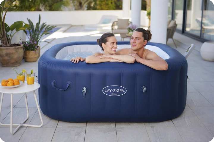 Jacuzzi dmuchane Bestway 180 x 71 cm 6-osobowe 6001H Lay-Z Miami (6941607369470) - obraz 6