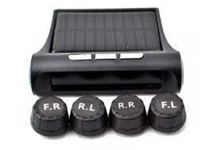 Система контролю тиску в шинах TPMS+SOLAR 4 зовнішні датчики монітор акумуляторна сонячна панель USB - зображення 3