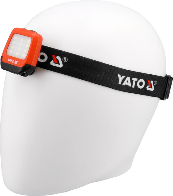 Ліхтар налобний Yato на кепку з козирком 200 лм YT-08598 (5906083094422) - зображення 2
