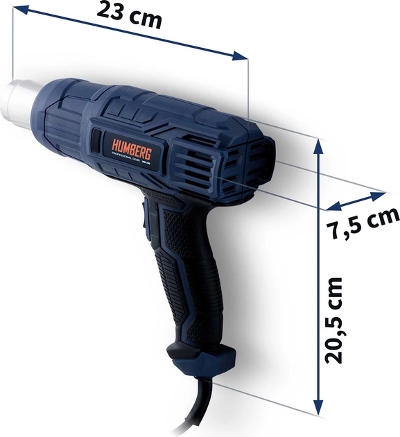 Opalarka Humberg HM-290 2000 W (5903890621841) - obraz 5